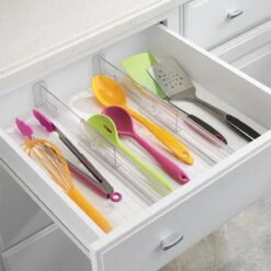 IDesign Ladeverdeler Uitschuifbaar 2 Stuks Transparant - Transparant - Klaar Voor Gebruik, Verstelbaar, Uitschuifbaar -Keukenheld Verkoopwinkel 1200x1200 217