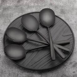 House Of Husk® Opscheplepel Set - Zwart - Serveerlepel - Groetelepel - Aardappellepel - 21cm - RVS - 4 Stuks 7 House Of Husk® Opscheplepel Set - Zwart - Serveerlepel - Groetelepel - Aardappellepel - 21cm - RVS - 4 Stuks -Keukenheld Verkoopwinkel 1200x1200 231