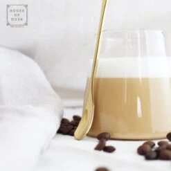 House Of Husk Latte Macchiato Lepels Set - Lange Theelepels - Koffielepels - Longdrinklepels - Barlepel - RVS - 6 Stuks - 17CM - Goud -Keukenheld Verkoopwinkel 1200x1200 237