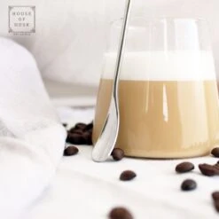 House Of Husk Latte Macchiato Lepels Set - Lange Theelepels - Koffielepels - Longdrinklepels - Barlepel - RVS - 6 Stuks - 17CM - Zilver -Keukenheld Verkoopwinkel 1200x1200 24