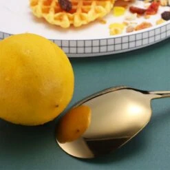 House Of Husk® Opscheplepel Set - Goud - Serveerlepel - Groetelepel - Aardappellepel - 21cm - RVS - 4 Stuks -Keukenheld Verkoopwinkel 1200x1200 252