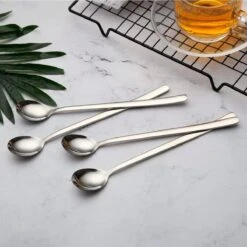 House Of Husk Latte Macchiato Lepels Set - Lange Theelepels - Koffielepels - Longdrinklepels - Sorbetlepels - Barlepel - RVS - 6 Stuks - 20CM - Zilver 16 House Of Husk Latte Macchiato Lepels Set - Lange Theelepels - Koffielepels - Longdrinklepels - Sorbetlepels - Barlepel - RVS - 6 Stuks - 20CM - Zilver -Keukenheld Verkoopwinkel 1200x1200 273