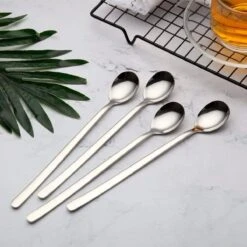 House Of Husk Latte Macchiato Lepels Set - Lange Theelepels - Koffielepels - Longdrinklepels - Sorbetlepels - Barlepel - RVS - 6 Stuks - 20CM - Zilver 17 House Of Husk Latte Macchiato Lepels Set - Lange Theelepels - Koffielepels - Longdrinklepels - Sorbetlepels - Barlepel - RVS - 6 Stuks - 20CM - Zilver -Keukenheld Verkoopwinkel 1200x1200 274