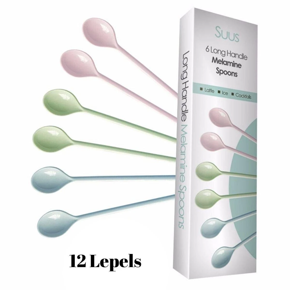 Gohh 12 Longdrink Lepels (18,5 Cm) Koffielepels Theelepels Vaatwasserbestendig Jamlepel Mosterdlepel 2 Gohh 12 Longdrink Lepels (18,5 Cm) Koffielepels Theelepels Vaatwasserbestendig Jamlepel Mosterdlepel - Afbeelding 2