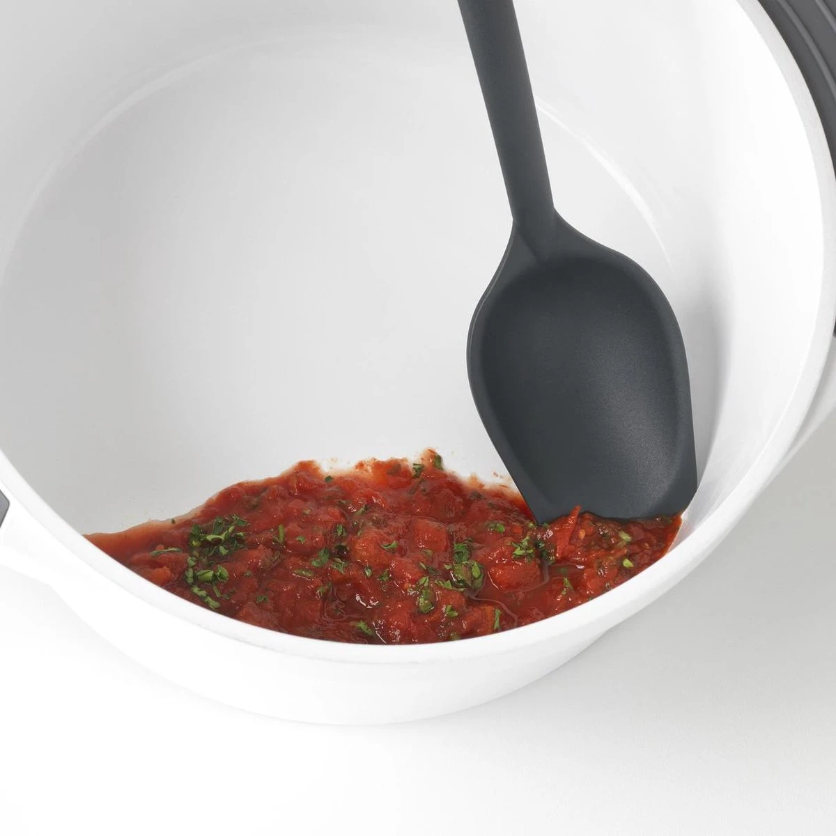 Brabantia Tasty+ Opscheplepel Plus Schraper - Grape Red 4 Brabantia Tasty+ Opscheplepel Plus Schraper - Grape Red - Afbeelding 4