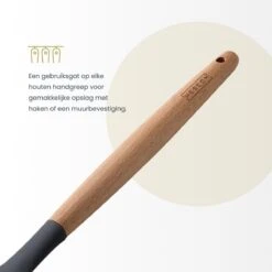 Hescom Siliconen Gesloten Opscheplepel Met Anti-aanbaklaag - Keukengerei Met Ergonomisch Design - Hittebestendige Serveerlepel - Vaatwasservriendelijk -Keukenheld Verkoopwinkel 1200x1200 313
