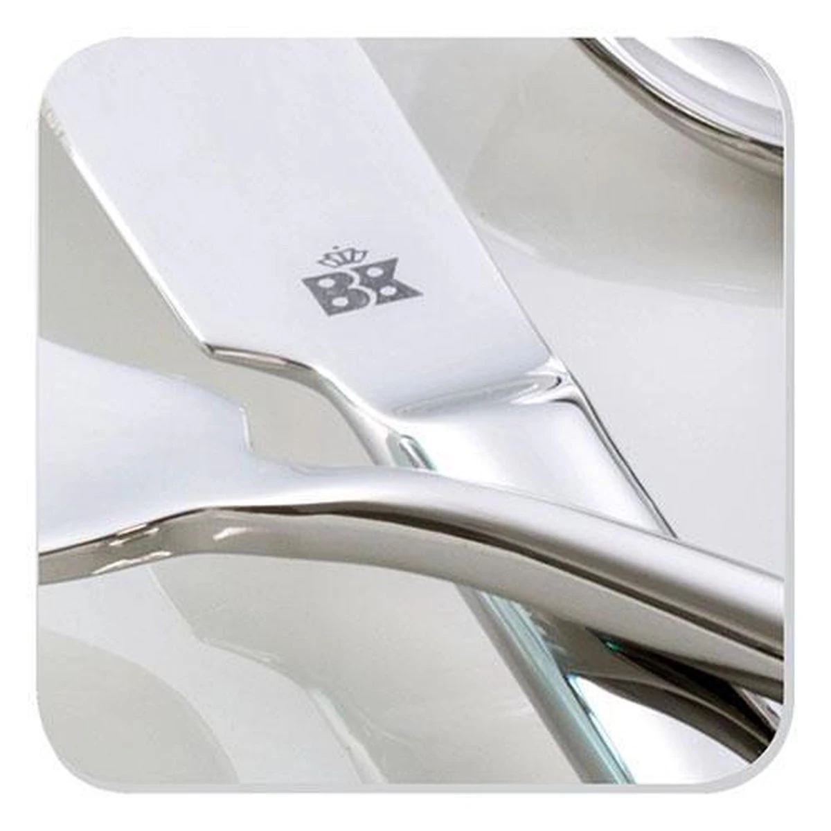 BK Waal Koffielepels - 6 Stuks - 18/10 Edelstaal 2 BK Waal Koffielepels - 6 Stuks - 18/10 Edelstaal - Afbeelding 2