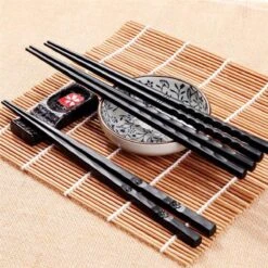 KELERINO. Chopsticks Set (2 Stokjes) - Eetstokjes Sushi - Bloemen -Keukenheld Verkoopwinkel 1200x1200 334