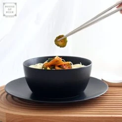 House Of Husk Chopsticks Set - Koreaanse Eetstokjes - Vaatwasserbestendig - RVS - 5 Paar - Zilver -Keukenheld Verkoopwinkel 1200x1200 352