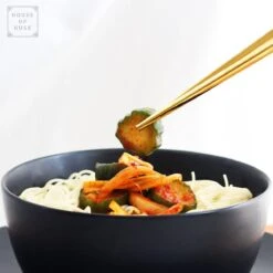 House Of Husk Chopsticks Set - Koreaanse Eetstokjes - Vaatwasserbestendig - RVS - 5 Paar - Duo Tone - Zwart Goud -Keukenheld Verkoopwinkel 1200x1200 355