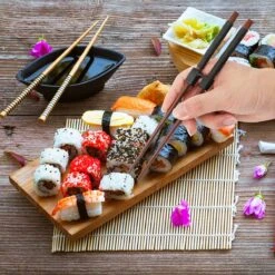 Merkloos 5 Stuks Handige Eetstokjes Houder - Sushi Servies - Herbruikbare Stokjes - Duurzaam - Chopstick Trainers Hulpstuk - Zwart Chopsticks Helper Kinderen 7 Merkloos 5 Stuks Handige Eetstokjes Houder - Sushi Servies - Herbruikbare Stokjes - Duurzaam - Chopstick Trainers Hulpstuk - Zwart Chopsticks Helper Kinderen -Keukenheld Verkoopwinkel 1200x1200 358