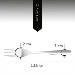 Gebaksvorkjes - Set Van 12 Taartvorkjes - Rvs - 13,5 Cm 8 Gebaksvorkjes - Set Van 12 Taartvorkjes - Rvs - 13,5 Cm -Keukenheld Verkoopwinkel 1200x1200 389