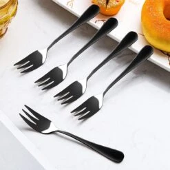 House Of Husk® Gebaksvorkjes - Dessertvorken - Taartvorkjes - Cocktailvorken - Klein Vorkjes - 12 Stuks - RVS - Zwart 7 House Of Husk® Gebaksvorkjes - Dessertvorken - Taartvorkjes - Cocktailvorken - Klein Vorkjes - 12 Stuks - RVS - Zwart -Keukenheld Verkoopwinkel 1200x1200 395