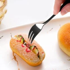 House Of Husk® Gebaksvorkjes - Dessertvorken - Taartvorkjes - Cocktailvorken - Klein Vorkjes - 12 Stuks - RVS - Zwart 9 House Of Husk® Gebaksvorkjes - Dessertvorken - Taartvorkjes - Cocktailvorken - Klein Vorkjes - 12 Stuks - RVS - Zwart -Keukenheld Verkoopwinkel 1200x1200 397