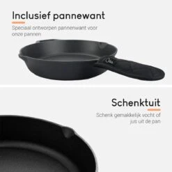 Ocina Gietijzeren Pan – ø30,5cm - Skillet - Koekenpan – Hapjespan – Koekenpan Inductie – Koekenpannenset - Gietijzeren Pan Bbq - Gietijzer 12 Ocina Gietijzeren Pan – ø30,5cm - Skillet - Koekenpan – Hapjespan – Koekenpan Inductie – Koekenpannenset - Gietijzeren Pan Bbq - Gietijzer -Keukenheld Verkoopwinkel 1200x1200 412