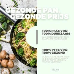 ISENVI Avon Keramische Wok Met Deksel 36 CM - Ergo Greep 10 ISENVI Avon Keramische Wok Met Deksel 36 CM - Ergo Greep -Keukenheld Verkoopwinkel 1200x1200 509