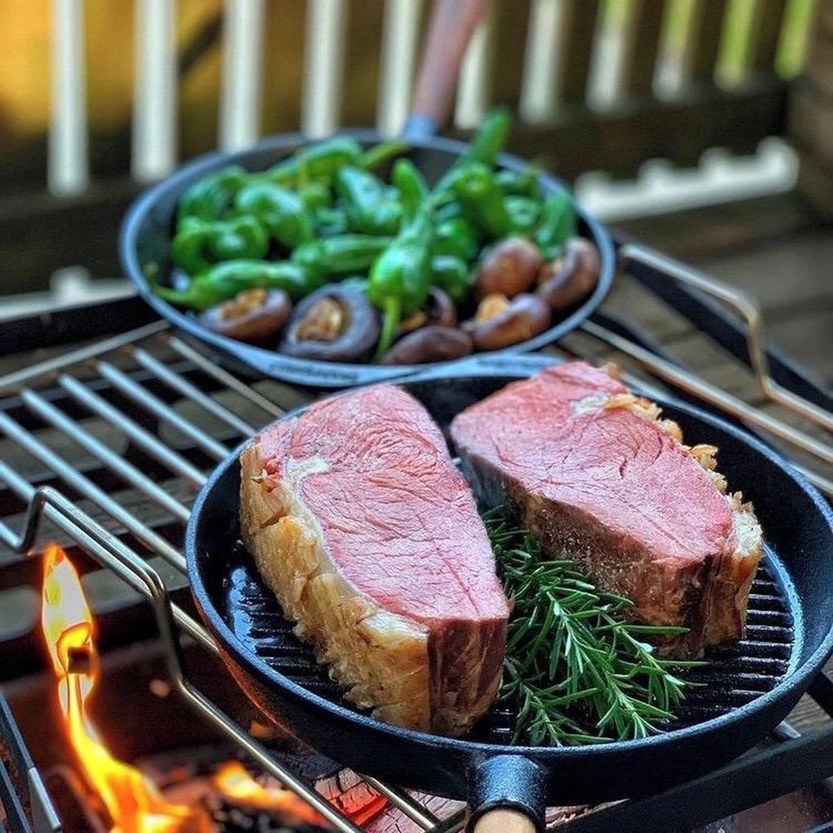 Skeppshult - Wokpan Walnoot Handgreep 32 Cm 6 Skeppshult - Wokpan Walnoot Handgreep 32 Cm - Afbeelding 6