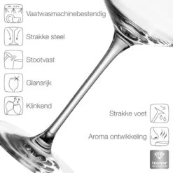 Leonardo Puccini Witte Wijnglazen - 560 Ml - Hoogte 24 Cm - 6 Stuks -Keukenheld Verkoopwinkel 1200x1200 623