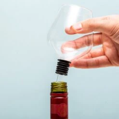 MikaMax Wijnfles Glas XXL - Groot Wijnglas - Past Standaard Kurk Op - 750ml -Keukenheld Verkoopwinkel 1200x1200 639