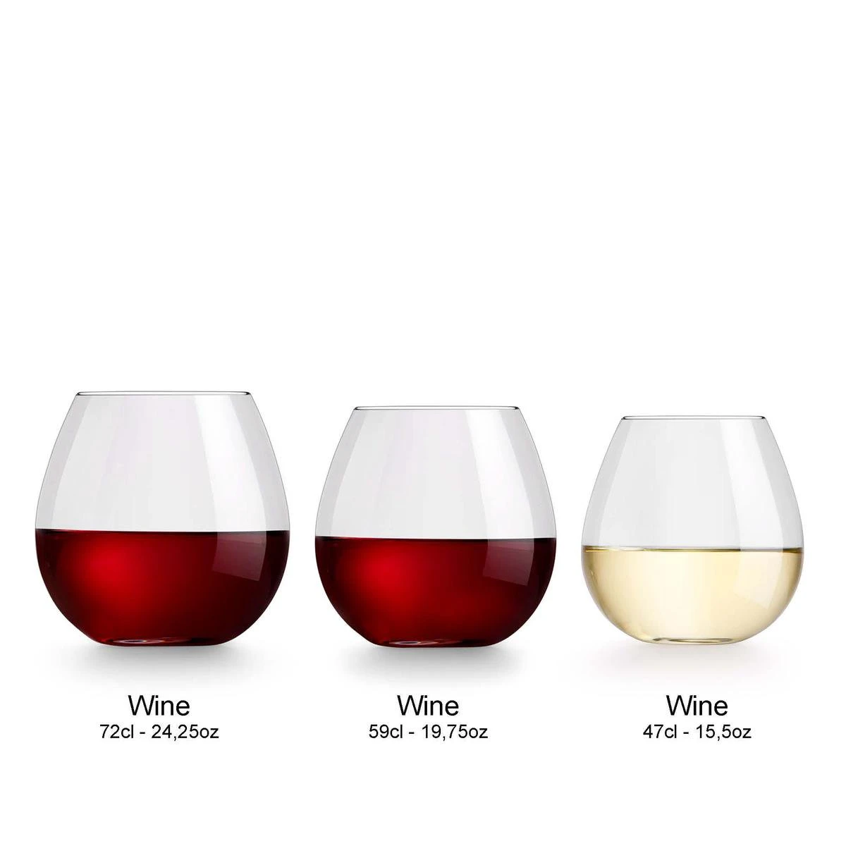 Libbey Wijnglas Cami Rood - 590 Ml / 59 Cl - 6 Stuks - Vaatwasserbestendig - Geen Voetje - Zonder Steel - Modern Trendy 5 Libbey Wijnglas Cami Rood - 590 Ml / 59 Cl - 6 Stuks - Vaatwasserbestendig - Geen Voetje - Zonder Steel - Modern Trendy - Afbeelding 5