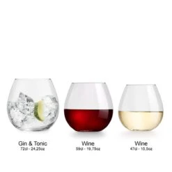 Libbey Gin Tonic Glas Cami - 720 Ml / 72 Cl - 6 Stuks - Vaatwasserbestendig - Geen Voetje - Zonder Steel - Modern - Trendy -Keukenheld Verkoopwinkel 1200x1200 718