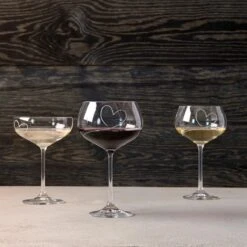 Riviera Maison Champagnecoupe, ChampagneGlas With Love Coupe - Transparant - Glas 400 Ml - 1 Stuk -Keukenheld Verkoopwinkel 1200x1200 812