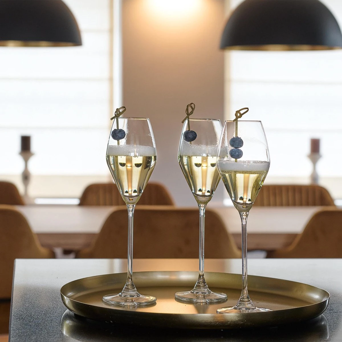 Libbey Champagneglas Iduna – 200 Ml / 20 Cl - Set Van 6 - Elegant Design - Hoge Kwaliteit - Vaatwasserbestendig 2 Libbey Champagneglas Iduna – 200 Ml / 20 Cl - Set Van 6 - Elegant Design - Hoge Kwaliteit - Vaatwasserbestendig - Afbeelding 2