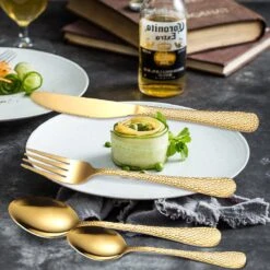 40-delige RVS Snakeskin Bestekset- Geschikt Voor8-personen -trendy Design-goud 9 40-delige RVS Snakeskin Bestekset- Geschikt Voor8-personen -trendy Design-goud -Keukenheld Verkoopwinkel 1200x1200 84