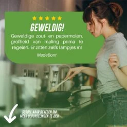 Peper En Zoutmolen Set - Elektrisch - Pepermolen - Zoutmolen - Set Van 2 Stuks -Keukenheld Verkoopwinkel 1200x1200 887