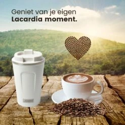 LaCardia Koffiebeker To Go Premium Wit – Thermosbeker – Theebeker – 380ML – Herbruikbaar 17 LaCardia Koffiebeker To Go Premium Wit – Thermosbeker – Theebeker – 380ML – Herbruikbaar -Keukenheld Verkoopwinkel 1200x1200 939