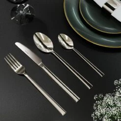 Nevana Bestekset - 24 Delig - 18/10 Edelstaal - Bestek - Lepels, Messen, Vorken 7 Nevana Bestekset - 24 Delig - 18/10 Edelstaal - Bestek - Lepels, Messen, Vorken -Keukenheld Verkoopwinkel 1200x1200 99