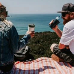 Circular&Co. Herbruikbare To Go Koffiebeker (rCUP) Crème/zwart 8oz/227ml -Keukenheld Verkoopwinkel 1200x1200 991