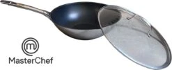 MasterChef / Jumbo - Wokpan - Met Glazen Deksel - 28 Cm - Inductie -Keukenheld Verkoopwinkel 1200x489 1