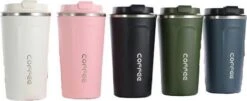 Koffiebeker To Go | Lekvrije Thermosbeker | Thermosfles | RVS Reisbeker | Dubbelwandige Travel Mug | 380 Ml | Blauw 10 Koffiebeker To Go | Lekvrije Thermosbeker | Thermosfles | RVS Reisbeker | Dubbelwandige Travel Mug | 380 Ml | Blauw -Keukenheld Verkoopwinkel 1200x492