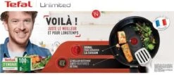 Tefal Unlimited + Induction Hoogwaardig Titanium Koekenpan - 28 Cm -Keukenheld Verkoopwinkel 1200x521 1