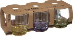 Waterglas Gekleurd Set Van 6 Stuks .Drinkglas Met Gekleurde Bodem. 310ml -Keukenheld Verkoopwinkel 1200x606 2