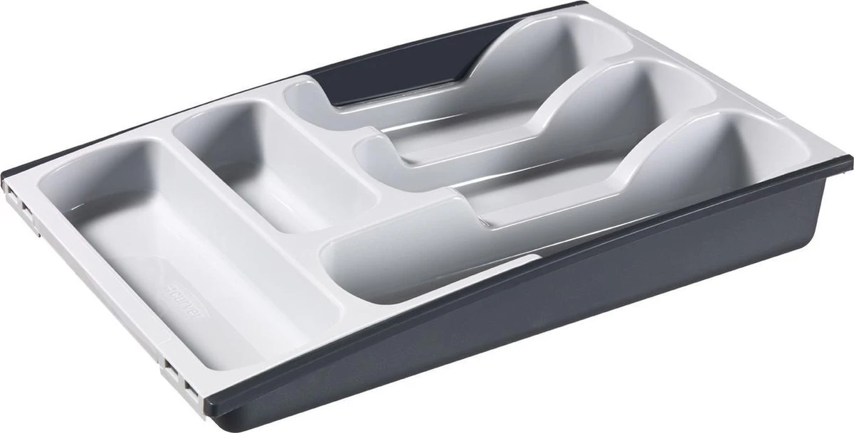 Curver Bestekbak - 5 Vaks - Uitschuifbaar Naar 7 Vaks - 42x30/52x6 Cm 1 Curver Bestekbak - 5 Vaks - Uitschuifbaar Naar 7 Vaks - 42x30/52x6 Cm
