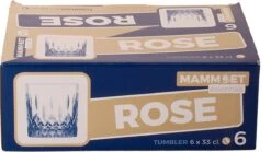 Mammoet Waterglas Rose 33 Cl Transparant 6 Stuk(s) 7 Mammoet Waterglas Rose 33 Cl Transparant 6 Stuk(s) -Keukenheld Verkoopwinkel 1200x673
