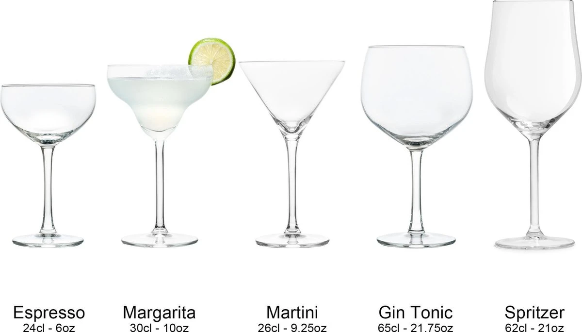 Libbey Cocktailglas Joya Margarita - 300 Ml / 30 Cl - 6 Stuks - Vaatwasserbestendig - Hoge Kwaliteit - Elegant Design - Perfect Voor Een Cocktailfeest Aan Huis 4 Libbey Cocktailglas Joya Margarita - 300 Ml / 30 Cl - 6 Stuks - Vaatwasserbestendig - Hoge Kwaliteit - Elegant Design - Perfect Voor Een Cocktailfeest Aan Huis - Afbeelding 4