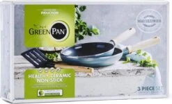 GreenPan Mayflower Koekenpannenset Ø 20cm + Ø 24cm + 1 Accessoire - Lichtblauw - Inductie - PFAS-vrij -Keukenheld Verkoopwinkel 1200x730 2