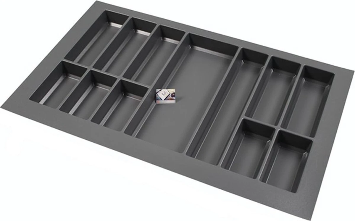 Merkloos Kunststof Bestekbak Classic Serie Antraciet, Breedte 88-80 Cm - Diepte 54-47 - Breedte En Diepte Op Maat Te Maken - Besteklade, Bestekhouder, Bestekbakken Op Maat 1 Merkloos Kunststof Bestekbak Classic Serie Antraciet, Breedte 88-80 Cm - Diepte 54-47 - Breedte En Diepte Op Maat Te Maken - Besteklade, Bestekhouder, Bestekbakken Op Maat