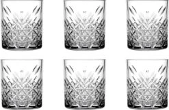 Pasabahce Timeless Tumblerglazen - 355ml - 9,6cm - Transparant - 6 Stuks