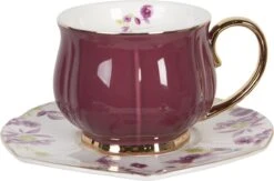 Clayre & Eef Kop En Schotel Set Van 6 250 Ml Meerkleurig Porselein Rond Bloemen Servies Cadeau Voor Haar Cappuccino 15 Clayre & Eef Kop En Schotel Set Van 6 250 Ml Meerkleurig Porselein Rond Bloemen Servies Cadeau Voor Haar Cappuccino -Keukenheld Verkoopwinkel 1200x792 1