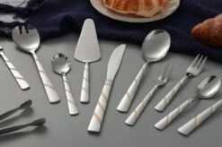 Swiss Pro+ Bestekset In Koffer-72 Delig-12 Persoons-Zwitsers Kwaliteit-Complete Set-100% Roestvrijstaal-Modern Gold 19 Swiss Pro+ Bestekset In Koffer-72 Delig-12 Persoons-Zwitsers Kwaliteit-Complete Set-100% Roestvrijstaal-Modern Gold -Keukenheld Verkoopwinkel 1200x799 23