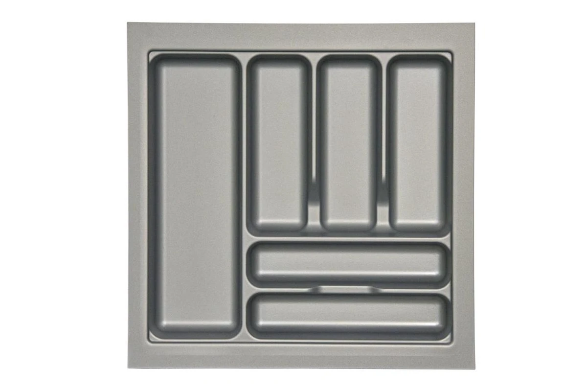 Culinorm Bestekbak - Besteklade - 50 Cm Breed X 50 Cm Diep - Grijs 2 Culinorm Bestekbak - Besteklade - 50 Cm Breed X 50 Cm Diep - Grijs - Afbeelding 2