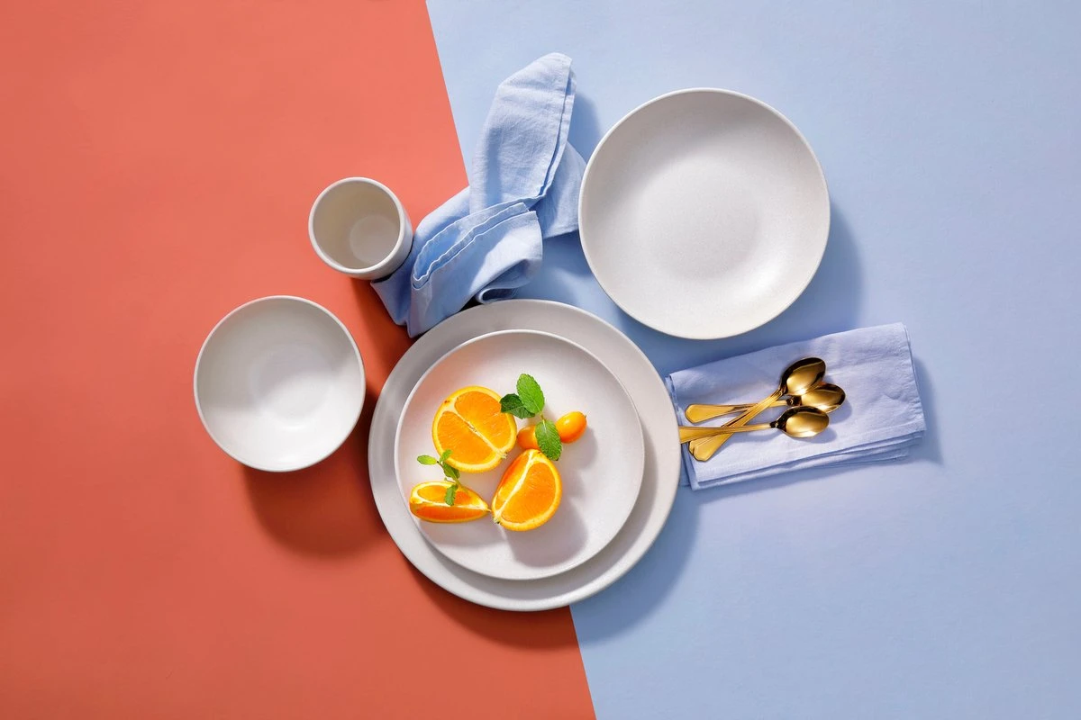 Mammoet Serviesset Spirit Stoneware 6-persoons 24-delig Offwhite 6 Mammoet Serviesset Spirit Stoneware 6-persoons 24-delig Offwhite - Afbeelding 6