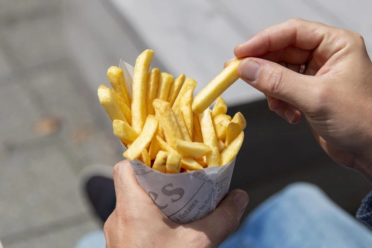 Papieren Frietzak | Krant Print | 50 St. | Patatzak | Frietzakken | Puntzakken | Frietzakjes 4 Papieren Frietzak | Krant Print | 50 St. | Patatzak | Frietzakken | Puntzakken | Frietzakjes - Afbeelding 4