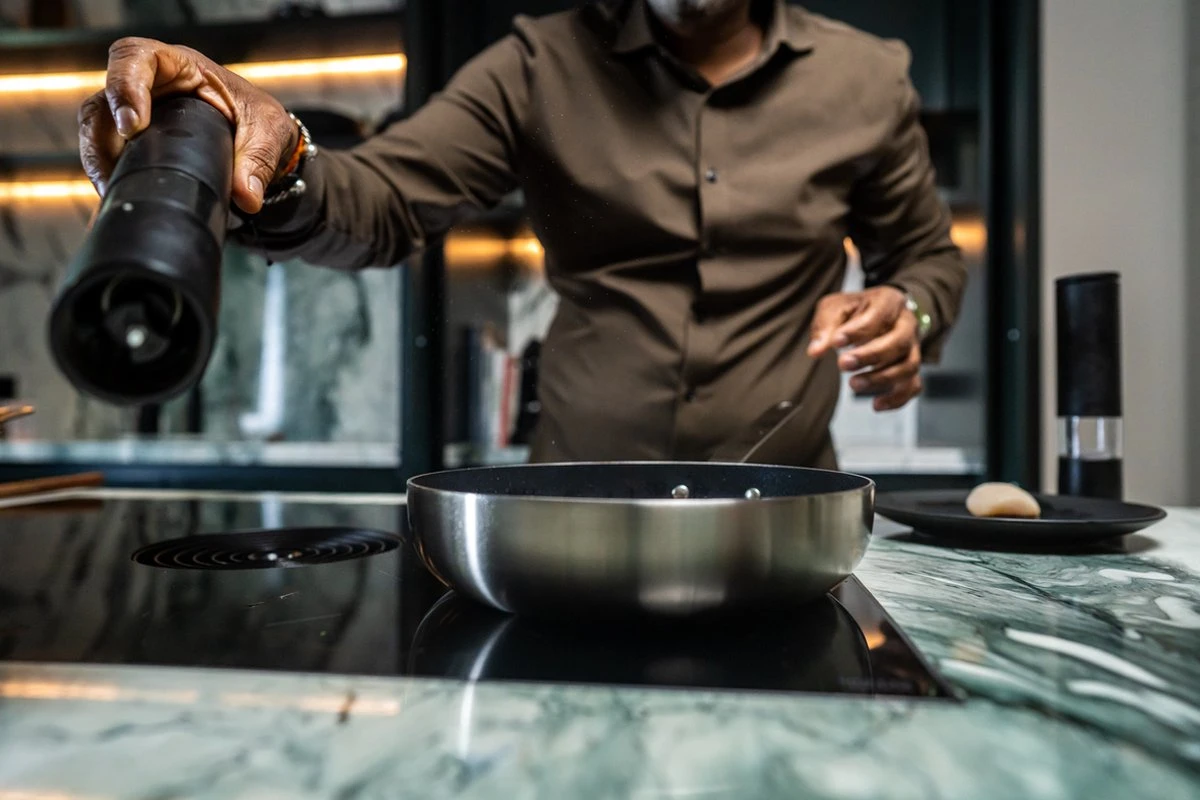 Soenil By ISENVI Combideal 2 Delig - Koekenpannen - RVS 6 Soenil By ISENVI Combideal 2 Delig - Koekenpannen - RVS - Afbeelding 6