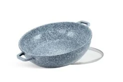Edënbërg Stonetec Line - Luxe Wokpan - Ø 32 Cm - 5.5l - 3-laags Anti-aanbaklaag -Keukenheld Verkoopwinkel 1200x800 65