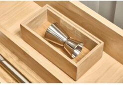 IDesign Bamboe Bakjes Voor Lade Stapelbaar D (15,5 X 30,5 X 5 Cm) - 45 - Stapelbaar & Decoratief -Keukenheld Verkoopwinkel 1200x825